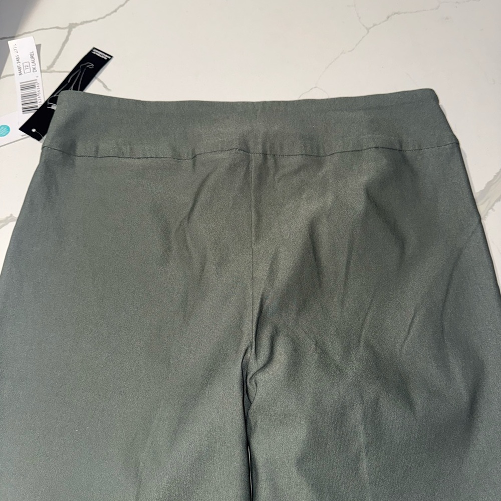 Womens Tribal Pull On Pants Fia Cropped Trouser 12 NWT Green - Picture 5 of 7